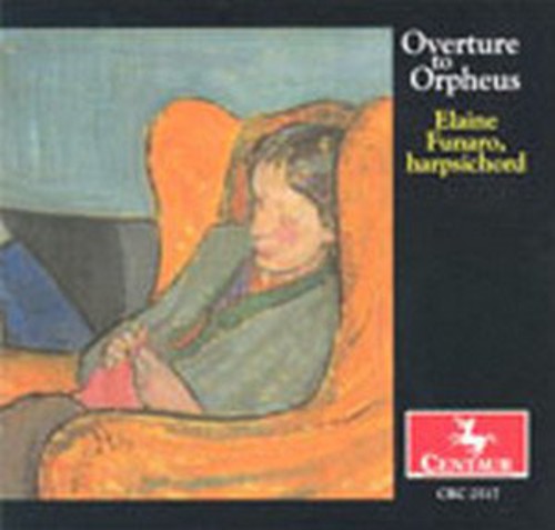 the album cover for Elaine Funaro / Martinu / Mclean / Andriessen - Overture to Orpheus