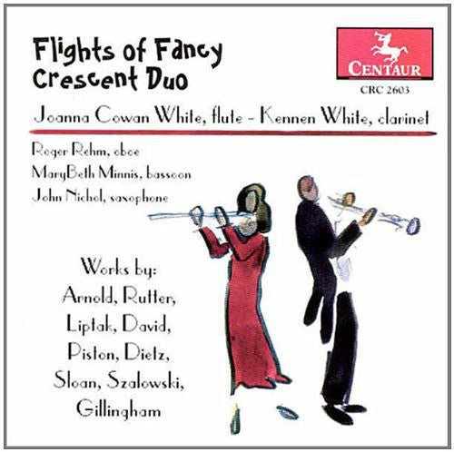 the album cover for Crescent Duo - Flights of Fancy