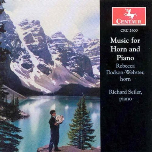 the album cover for Music For Horn & Piano / Various - Music for Horn & Piano / Various
