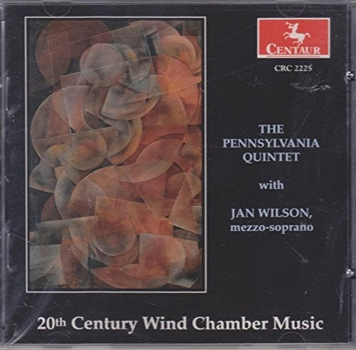the album cover for Wilson / Schafer / Stucky / Berger / Thorne - 20th Century Wind Chamber Music