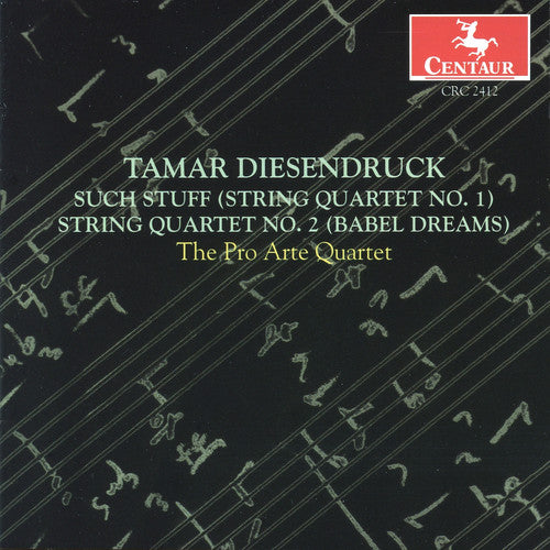 Diesendruck / Pro Arte Quartet - String Quartets 1 & 2 - Music CD