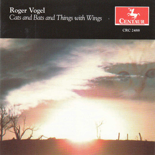 the album cover for Vogel / Thomas / Ambartsumian - Cats & Bats & Things with Wings