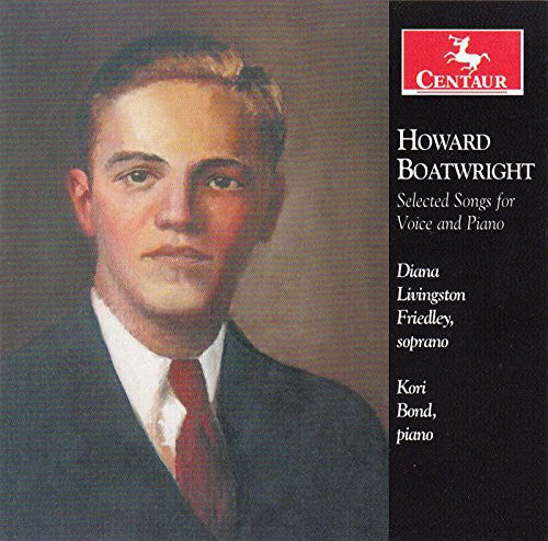 the album cover for Boatwright - Selected Songs for Voice & Piano