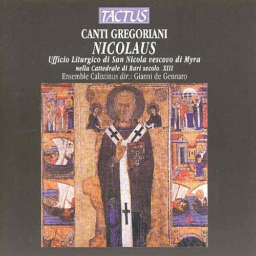 the album cover for Ensemble Calixtinus - Office of St Nicholas: Gregorian Chant