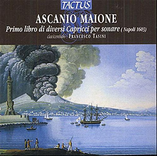 the album cover for Francesco Tasini - First Book of Various Capricci