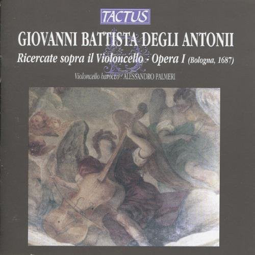 the album cover for Alessandro Palmeri - Works for Cello