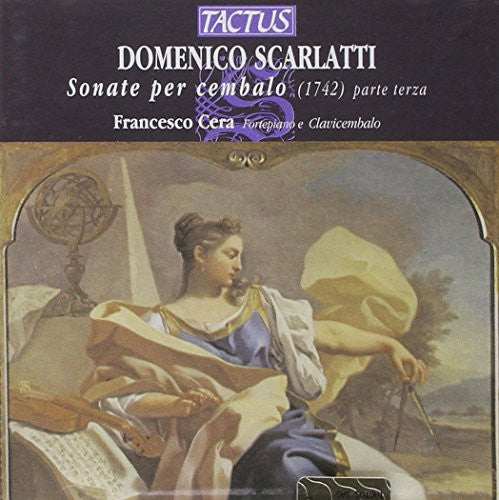 the album cover for Scarlatti / Cera - Keyboard Sonatas