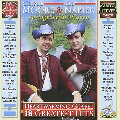 Moore,charlie / Napier,bill - Heartwarming Gospel: 18 Greatest Hits - Music CD