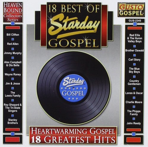18 Best Of Starday Gospel / Various - 18 Best Of Starday Gospel / Various - Music CD