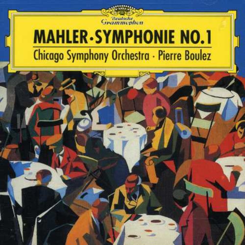 the album cover for Pierre Boulez - Symphony 1