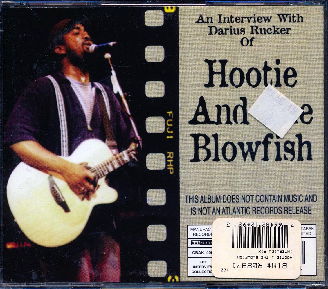 Hootie & The Blowfish - An Interview With Darious Rucker Of Hootie & The Blowfish Music CD