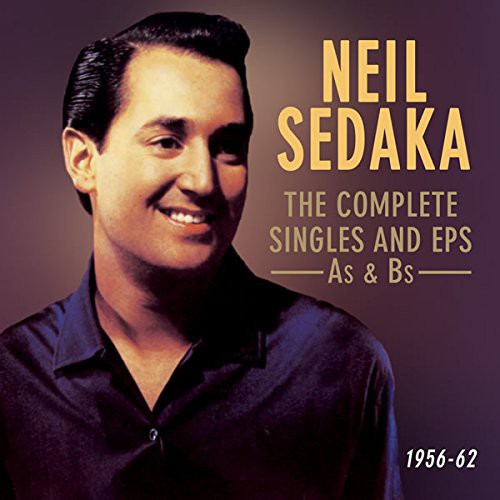 the album cover for Neil Sedaka - Complete Us Singles & Eps As & BS 1956-62