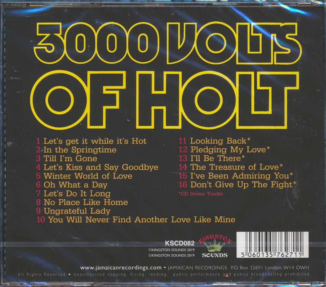 John Holt - 3000 Volts Of Holt Music CD