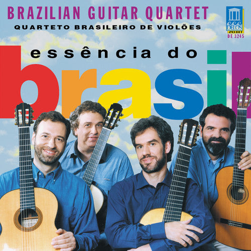 the album cover for Brazilian Guitar Quartet - Essencia Do Brasil