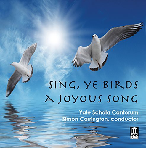 the album cover for Taverner / Gibbons / Tallis - Sing Ye Birds a Joyous Song