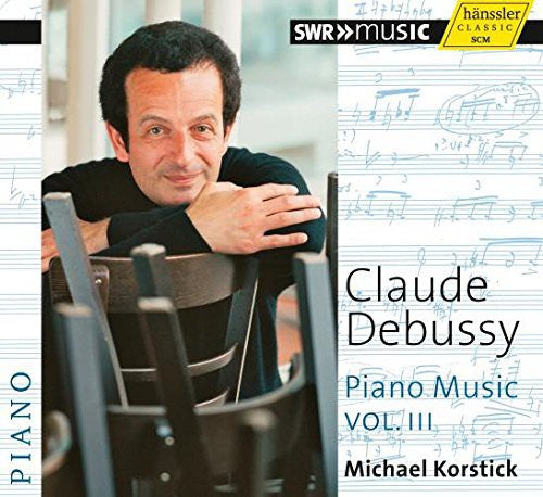 the album cover for Debussy / Korstick - Pno Works 3