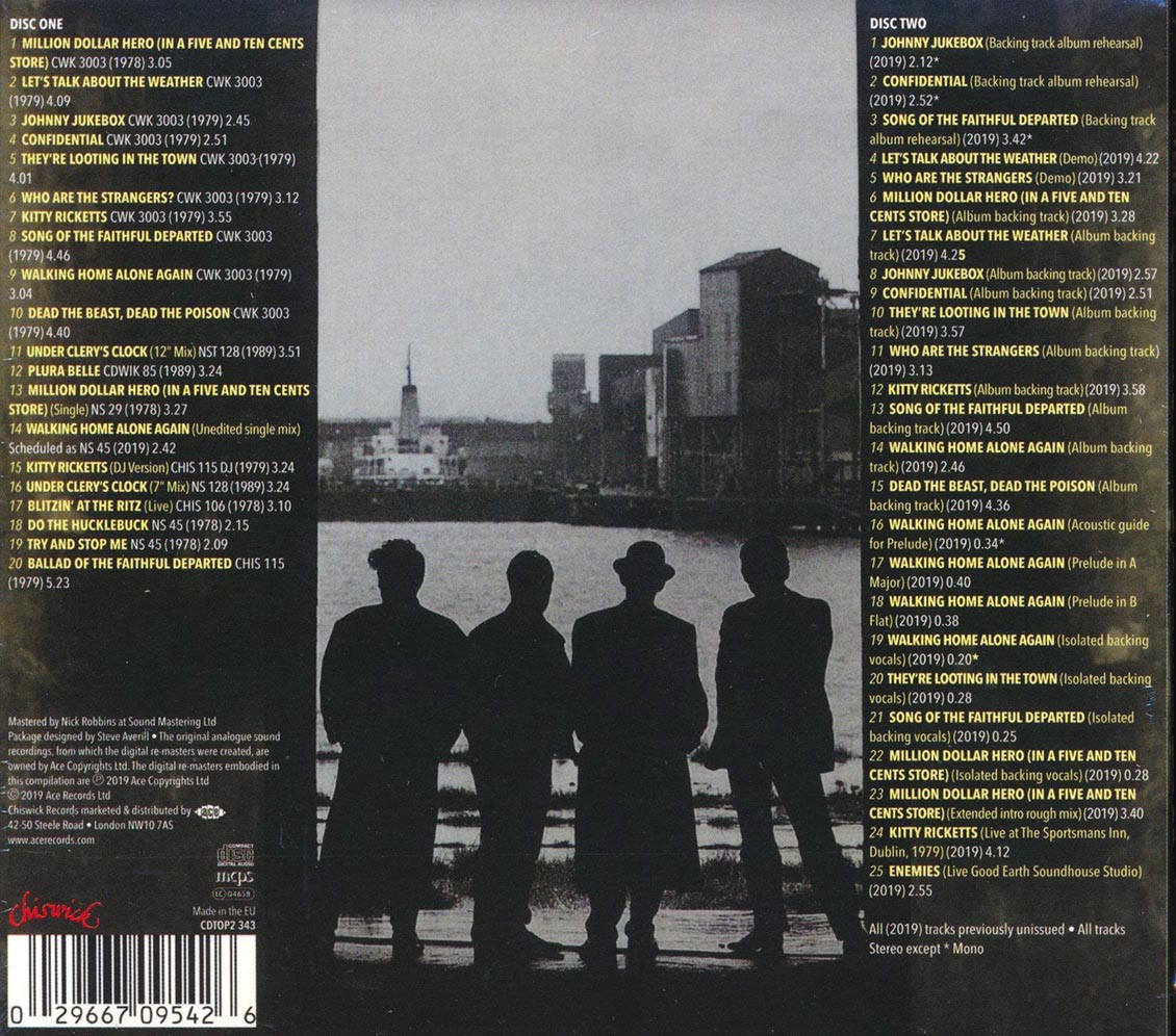 The Radiators - Ghosttown: 40th Anniversary Reissue (45 tracks) (2xCD) (incl. large booklet) (deluxe 3-fold digipak) (remastered) Music CD