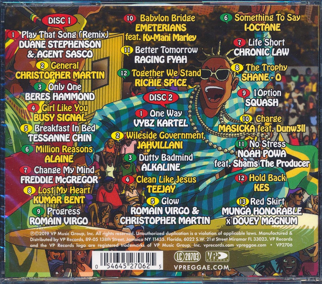 Vybz Kartel, I-Octane, Beres Hammond, Etc. - Strictly The Best Volume 60 (25 tracks) (2xCD) Music CD