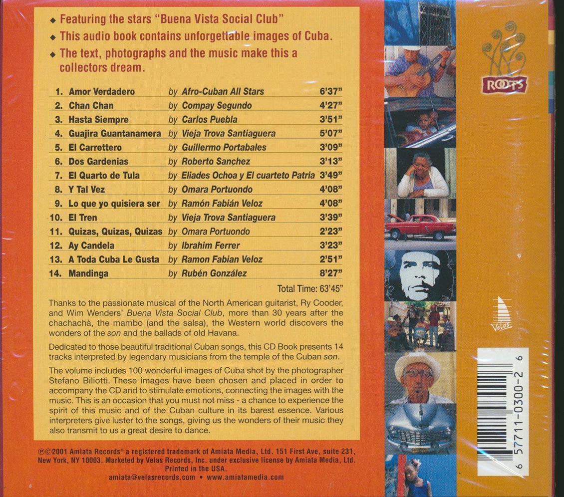 Eliades Ochea, Compay Segundo, Afro-Cuban All Stars, Etc. - Viva Cuba Libre (casebound set) (incl. 64-page booklet) Music CD