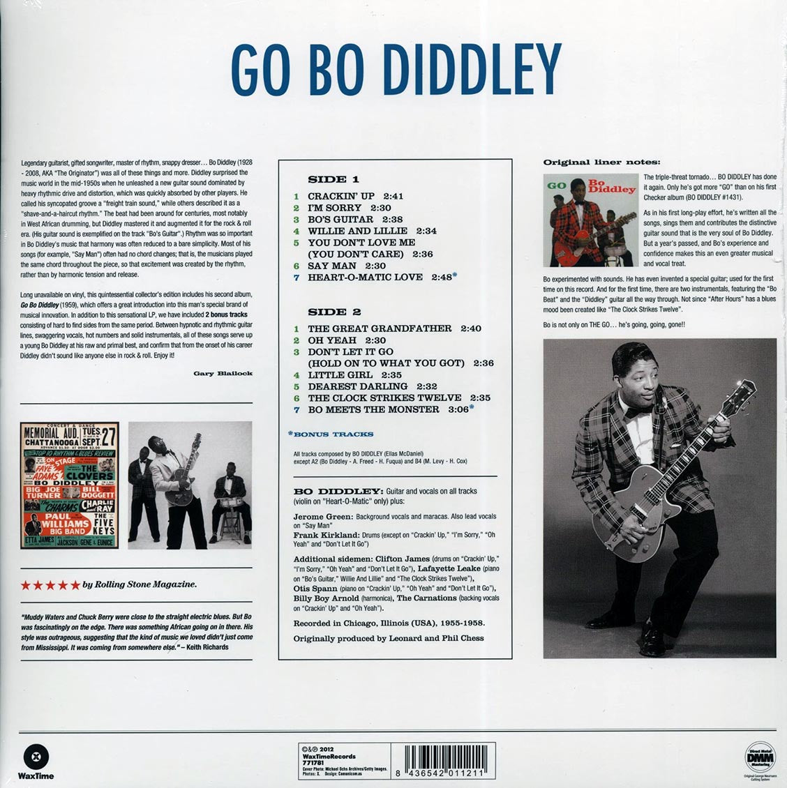 Bo Diddley - Go Bo Diddley (DMM) (ltd. ed.) (180g) (High-Def VV) Vinyl Record