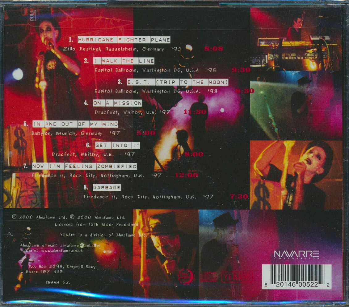 Alien Sex Fiend - Flashbacks! Live 1995-98 Music CD