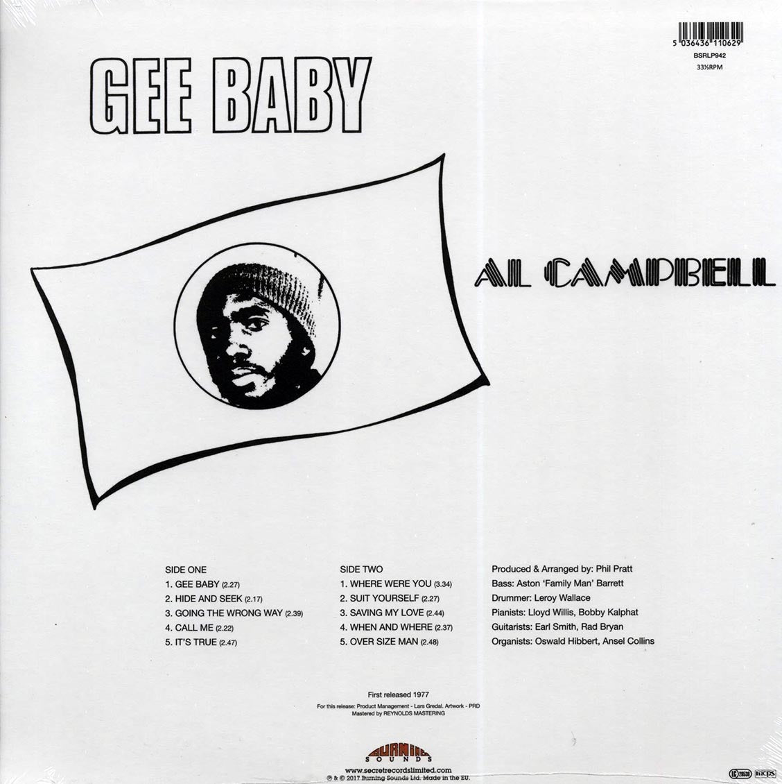 Al Campbell - Gee Baby (180g) Vinyl Record