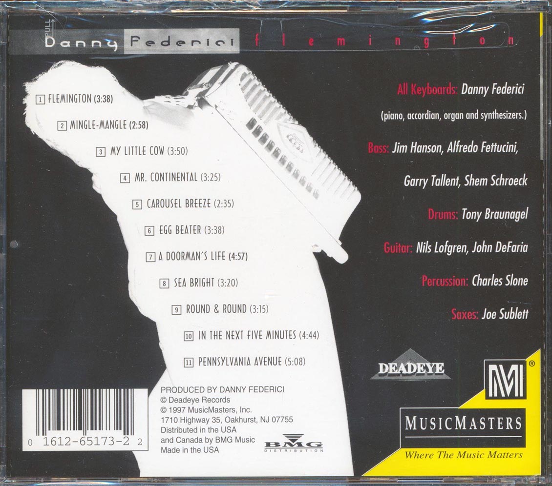 Danny Federici - Flemington Music CD