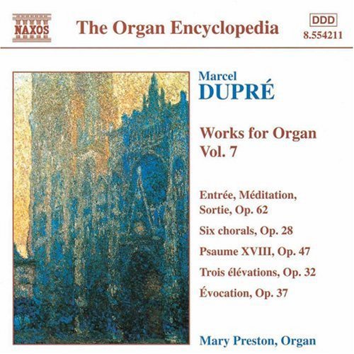 the album cover for Mary Preston - Works for Organ 7