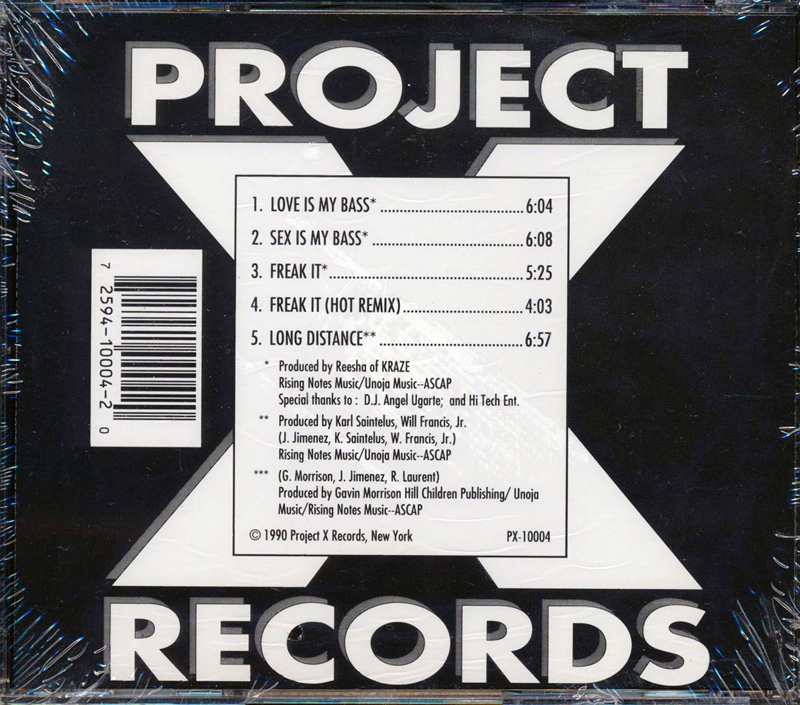A ----- Named Johanna - Sex Is My Bass: Hot Remix By Humphries Music CD