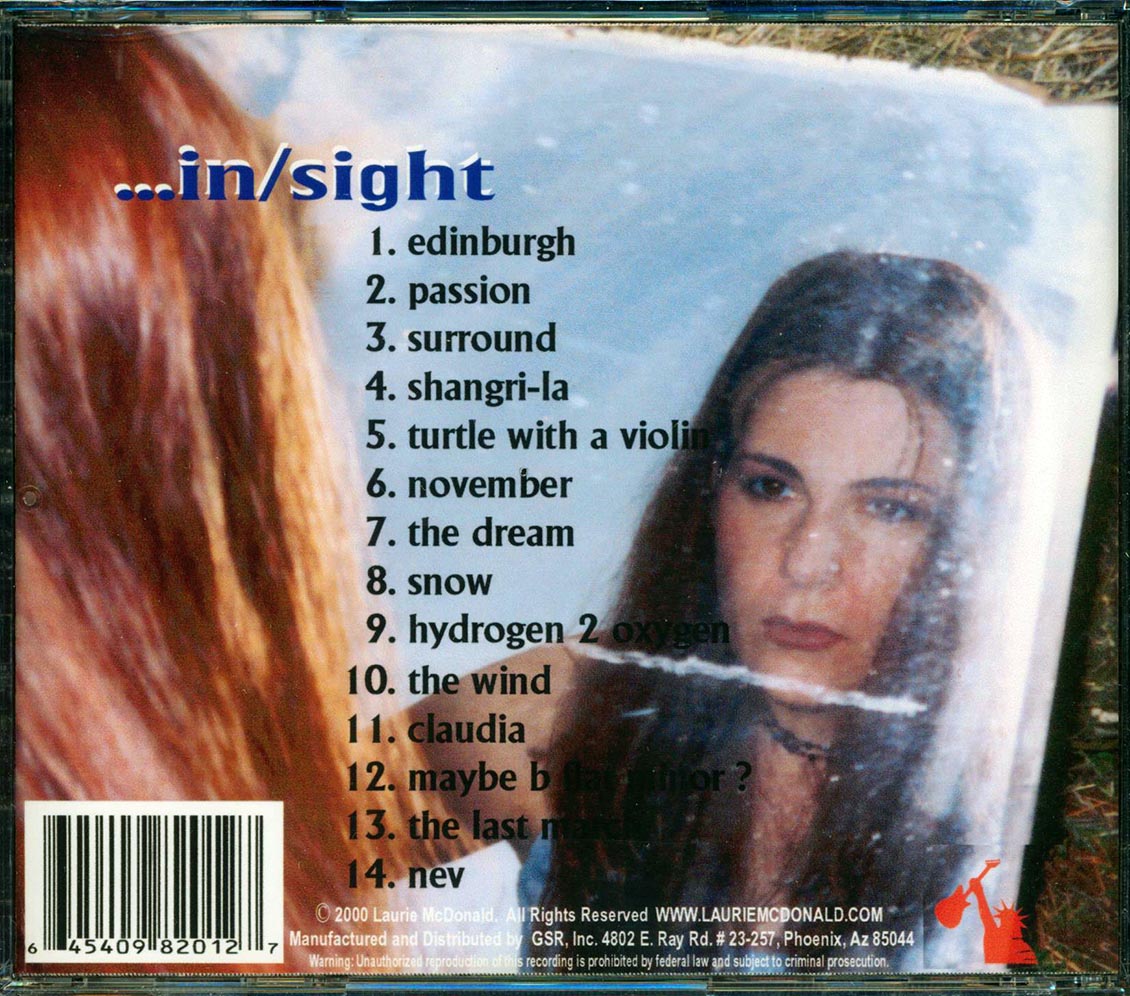 Laurie McDonald - In/Sight Music CD