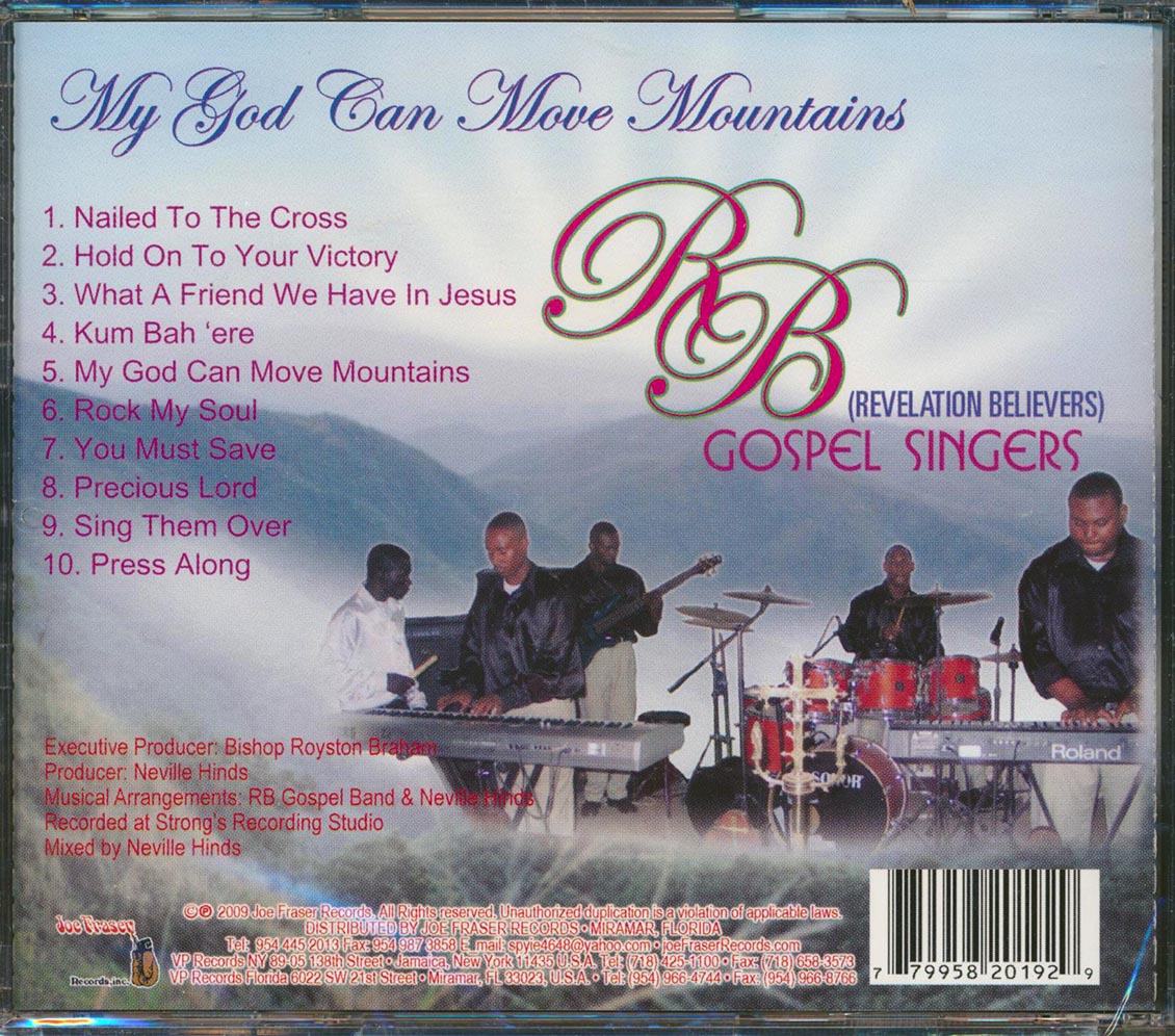 Revelation Believers - My God Can Move Mountains Music CD