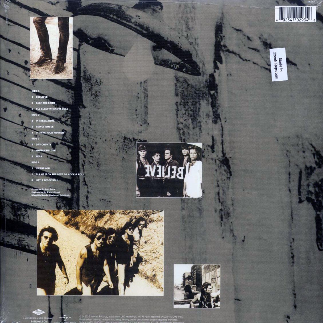 Bon Jovi - Keep The Faith (2xLP) (180g) Vinyl Record