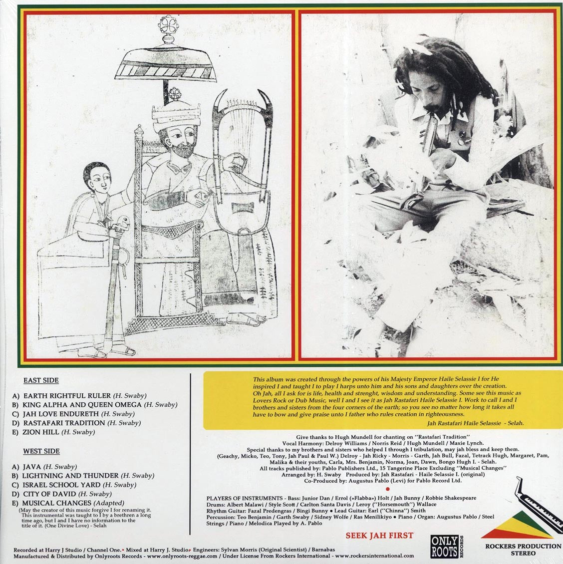 Augustus Pablo - Earth's Rightful Ruler Vinyl Record