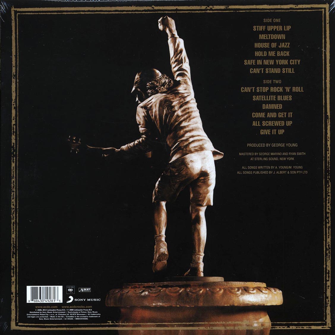 AC/DC - Stiff Upper Lip (remastered) Vinyl Record