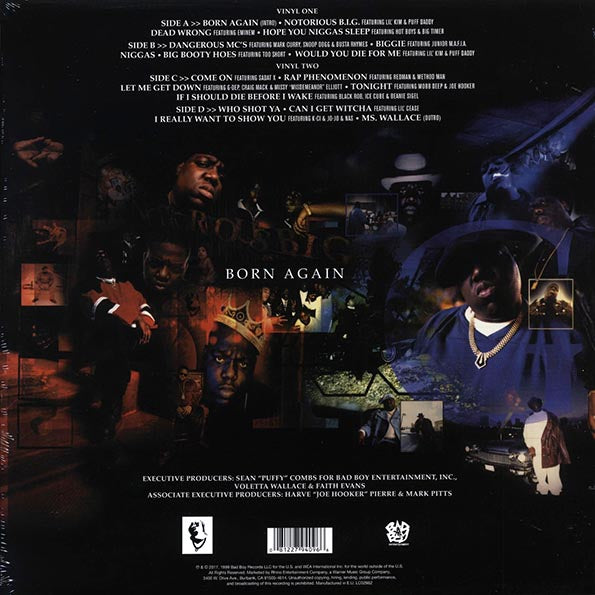 The Notorious BIG Born Again Vinyl Record