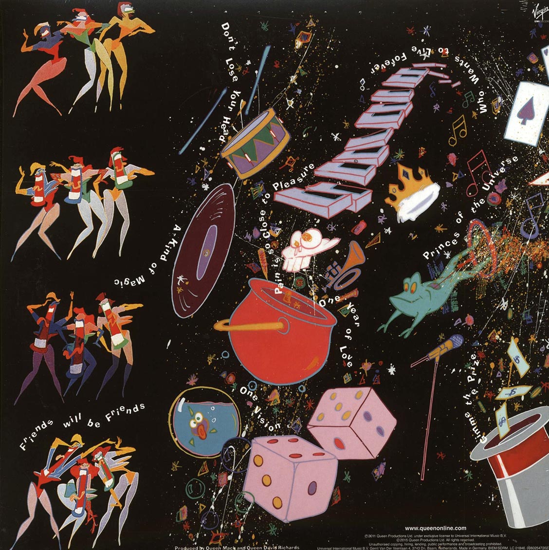 Queen A Kind Of Magic 180g remastered audiophile Vinyl Record