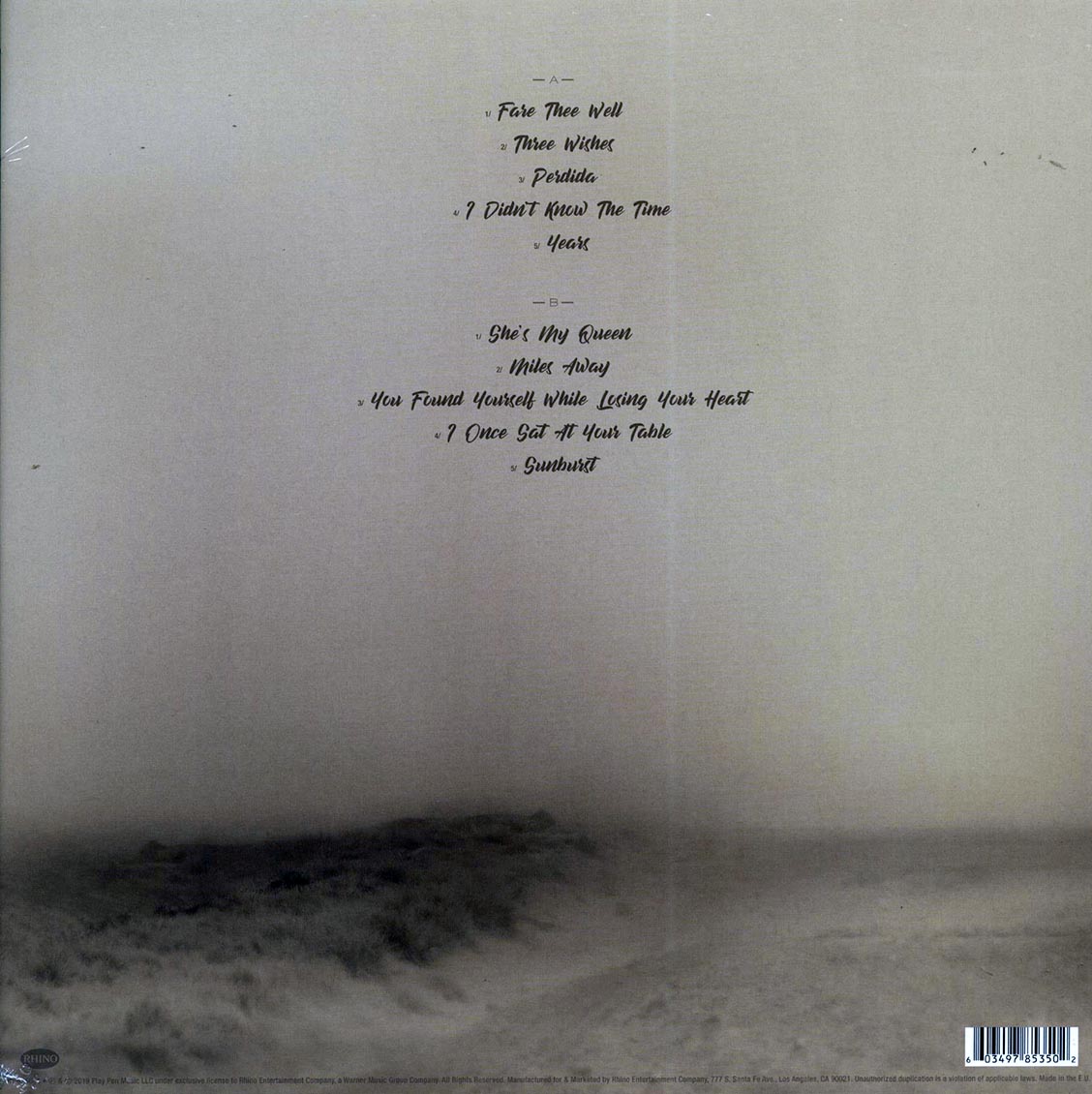 Stone Temple Pilots Perdida Vinyl Record