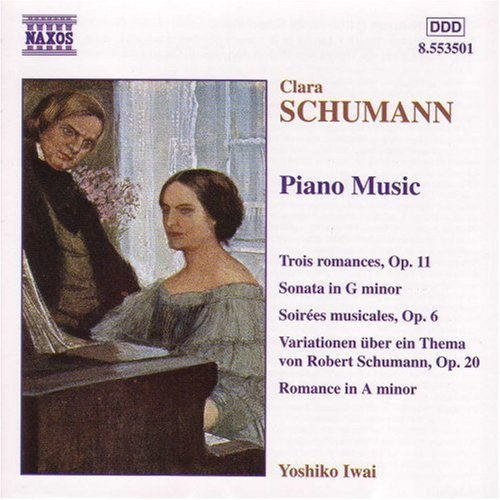 the album cover for C. SCHUMANN - Piano Music