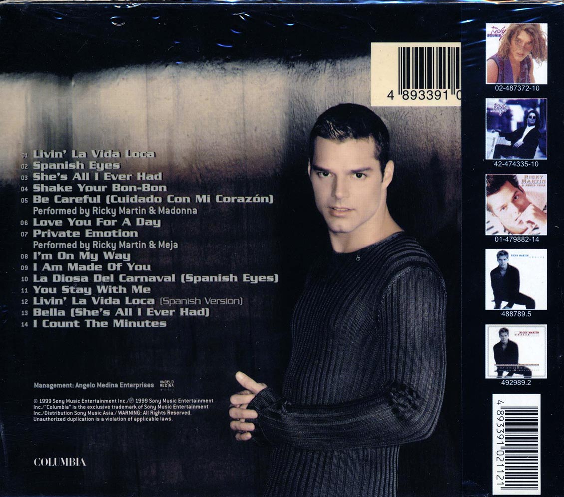 Ricky Martin - Ricky Martin (ltd. ed.) Music CD