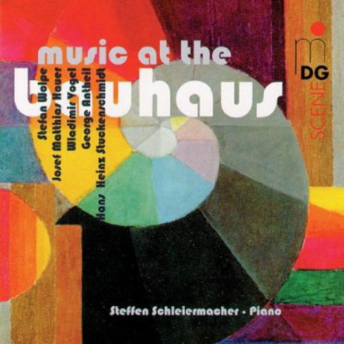 the album cover for Music At The Bauhaus - Music At The Bauhaus