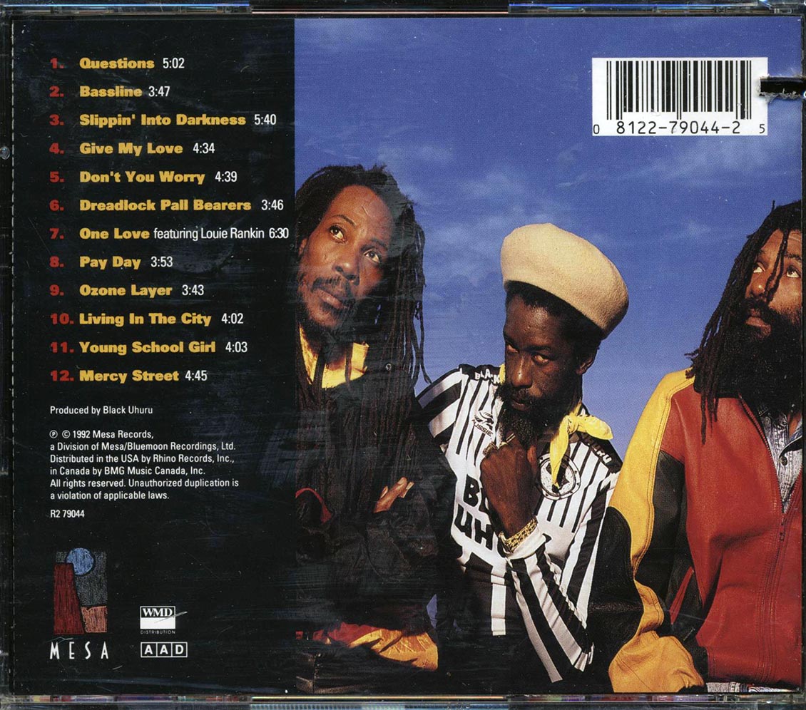 Black Uhuru - Mystical Truth (marked/ltd stock) Music CD