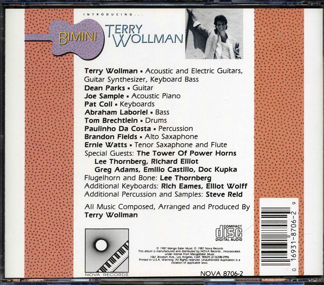 Terry Wollman - Bimini Music CD