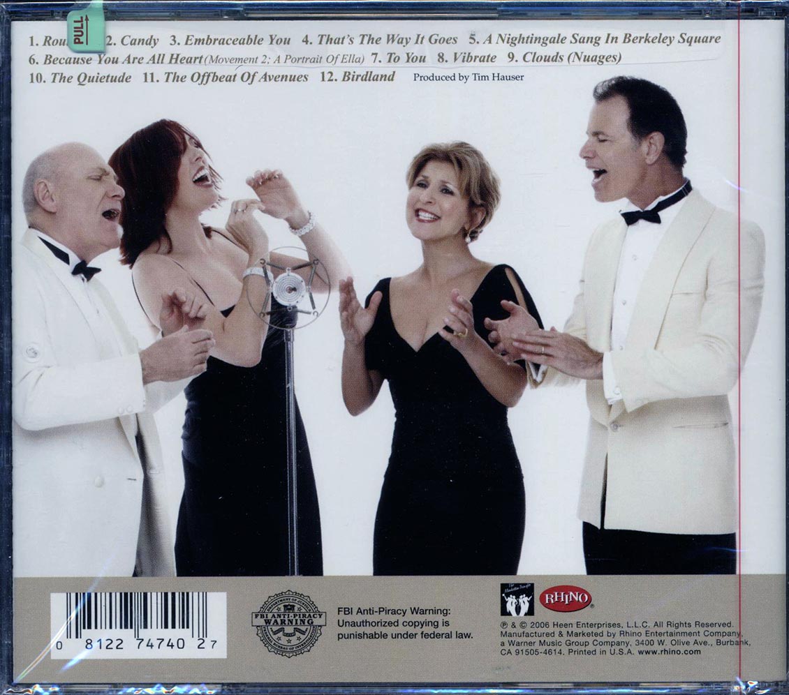 The Manhattan Transfer - The Symphony Sessions Music CD