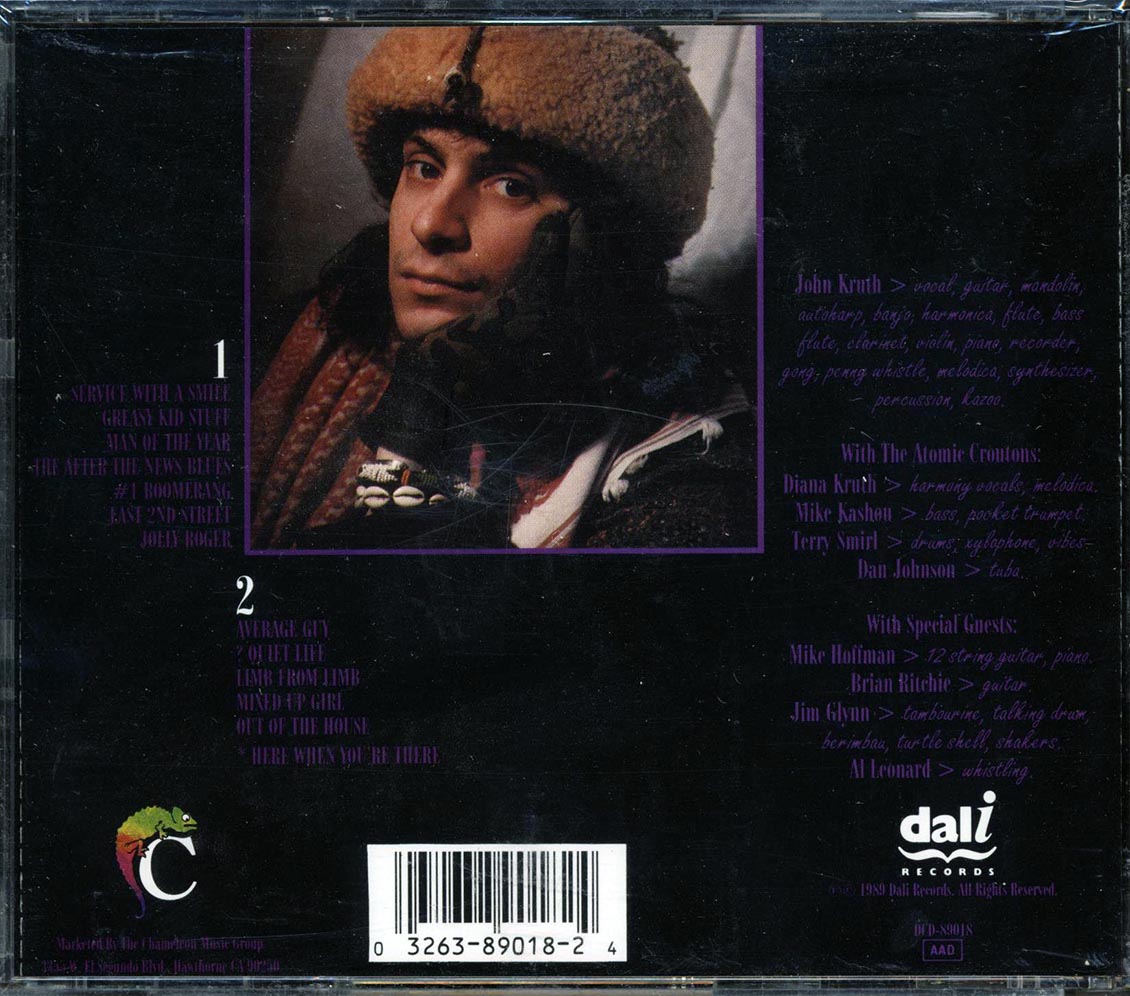 John Kruth - Greasy Kid Stuff Music CD