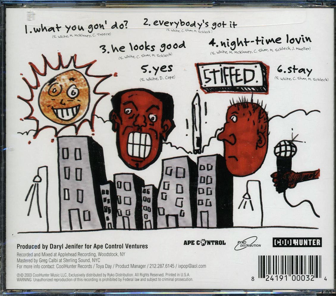 Stiffed - Sex Sells Music CD