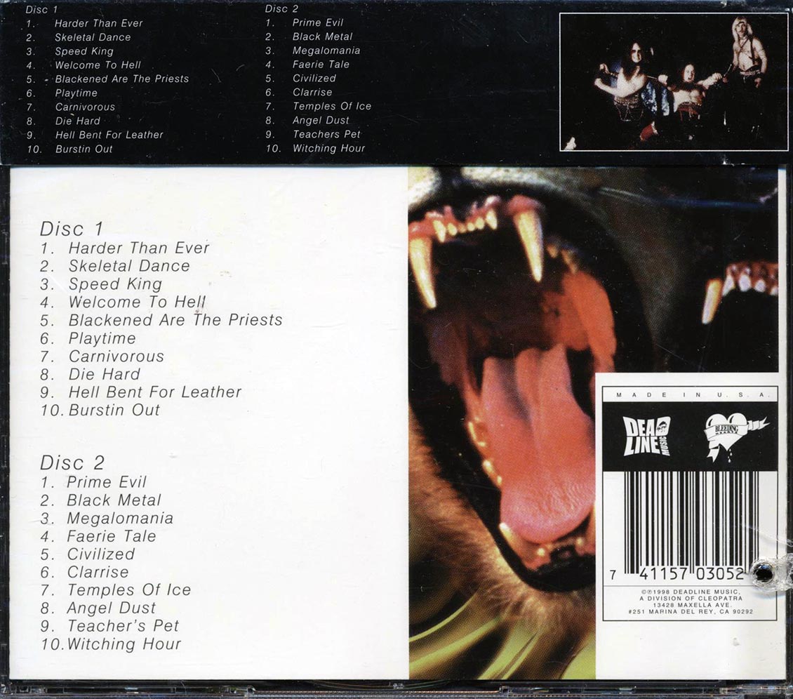 Venom - New Live & Rare (20 tracks) (2xCD) (marked/ltd stock) Music CD