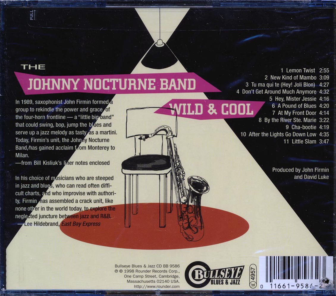 The Johnny Nocturne Band - Wild & Cool (marked/ltd stock) Music CD