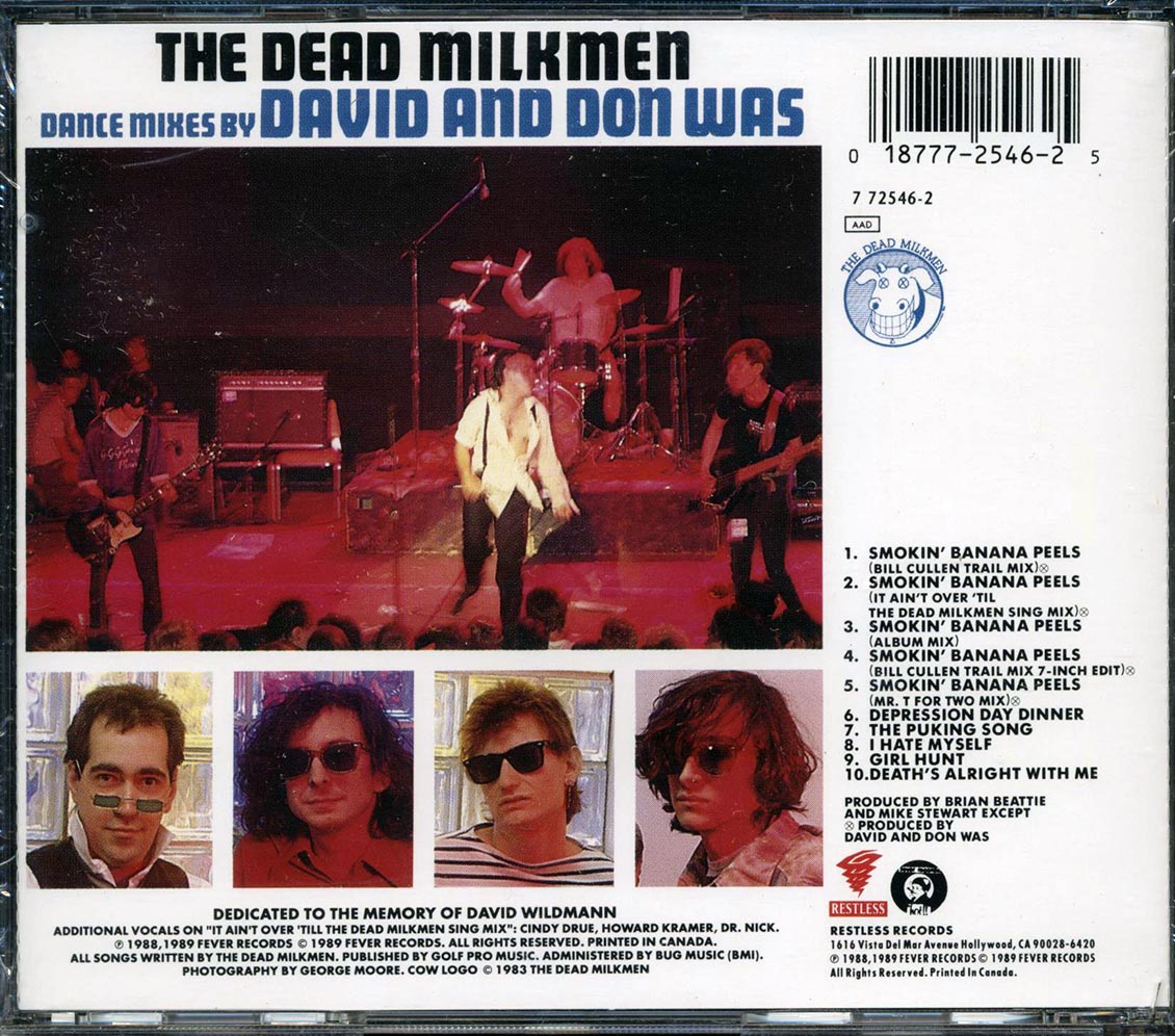 The Dead Milkmen - Smokin' Banana Peels Music CD