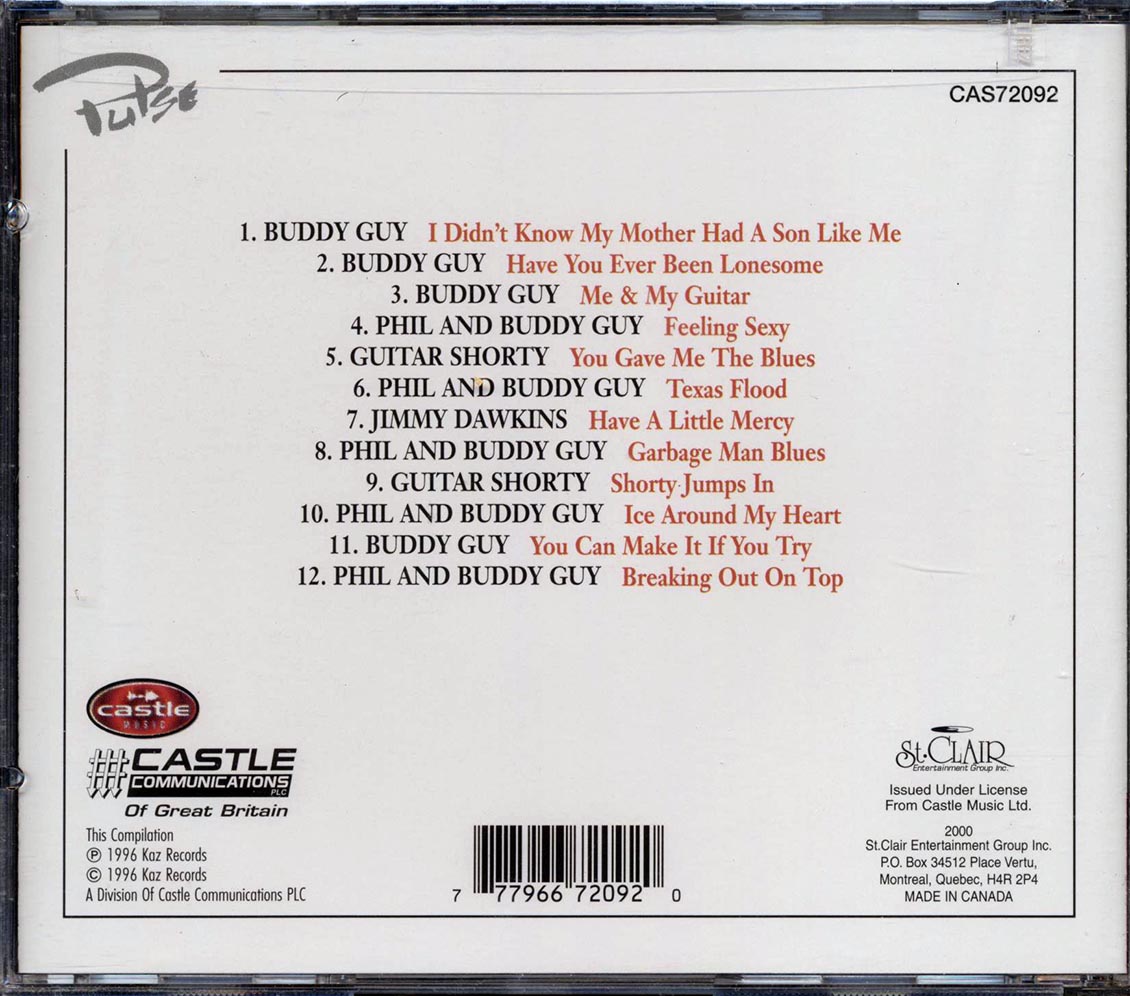 Buddy Guy - Buddy Guy & Friends Volume 2 Music CD