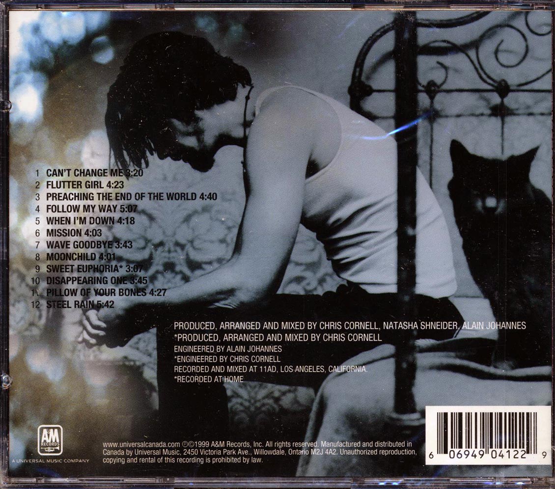 Chris Cornell Euphoria Morning Music CD